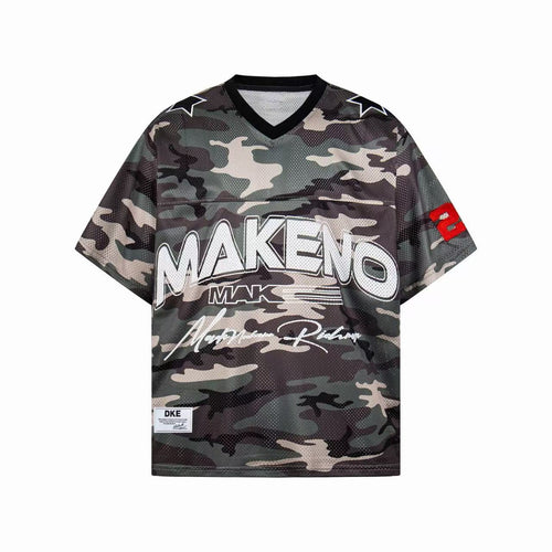 Madxmarx Camo-Mesh-Fußballtrikot - S / Wie abgebildet