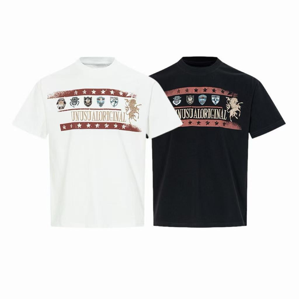 Madxmarx Vintage Crest Graphic Tee