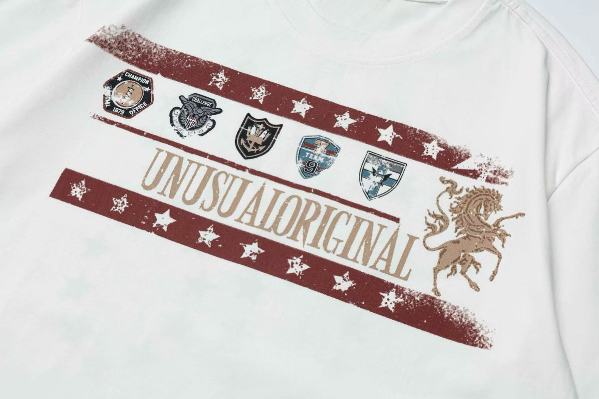 Madxmarx Vintage Crest Graphic Tee