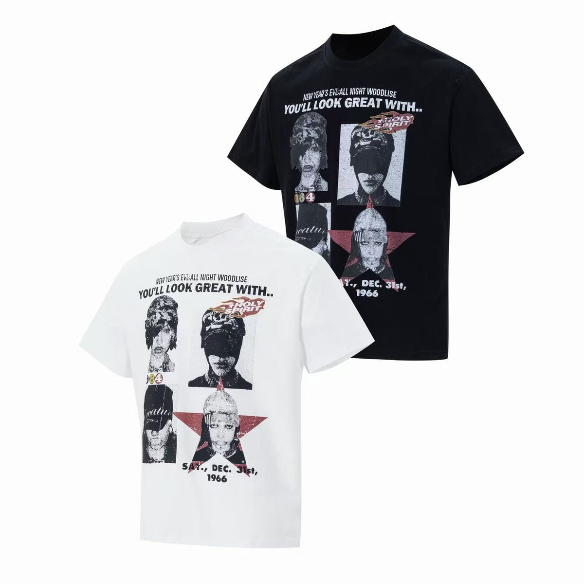Madxmarx Retro Portrait Graphic Tee
