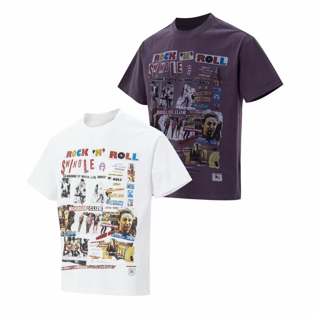 Madxmarx Rock Collage Graphic Tee
