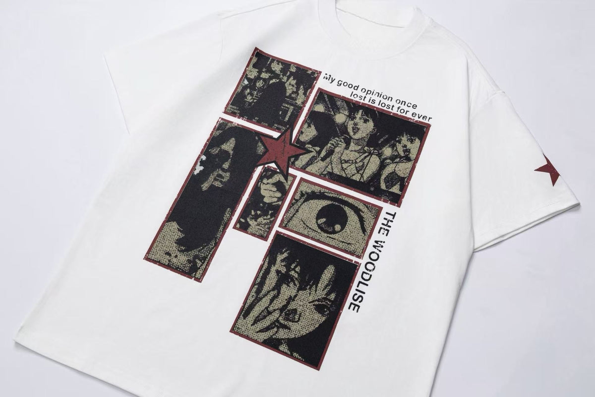 Madxmarx Vintage Panel Graphic Tee