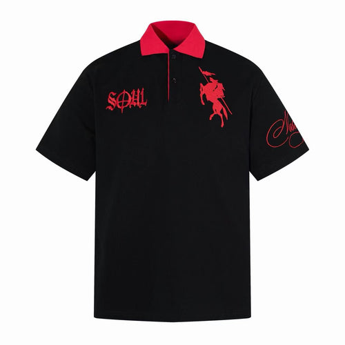 Madxmarx Spirit Polo Tee - M / Black
