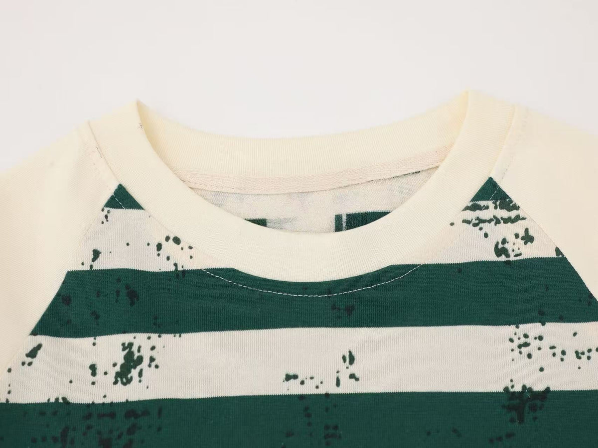 Madxmarx High Profile Striped Long Sleeve Tee