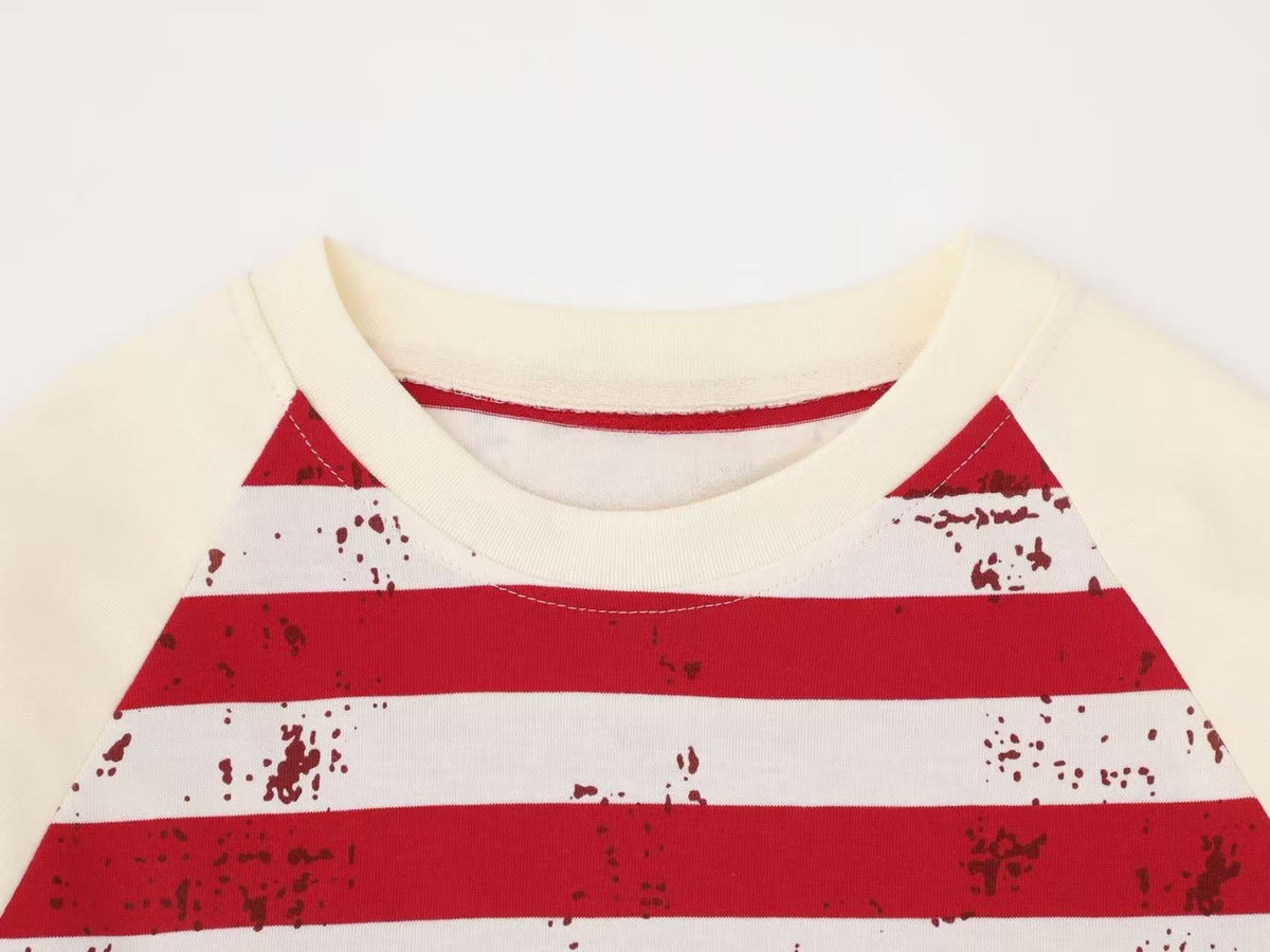 Madxmarx High Profile Striped Long Sleeve Tee