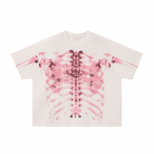Madxmarx X-Ray Skeleton Tee - M / White