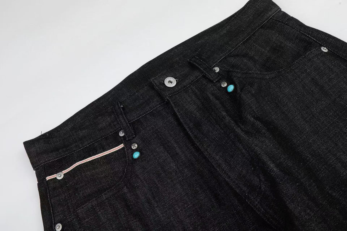 Madxmarx Raw Denim Wide-Leg Jeans