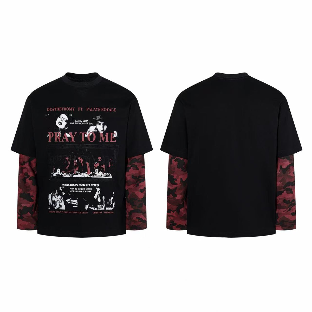 Madxmarx Layered Graphic Long Sleeve