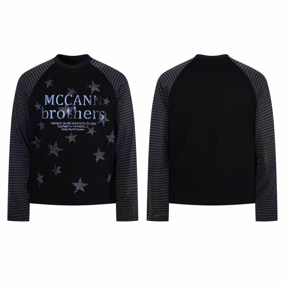 Madxmarx Star Graphic Raglan Long Sleeve