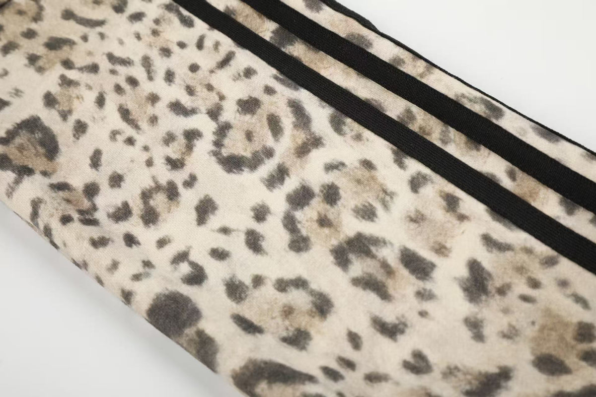 Madxmarx Leopard Full-Zip Hoodie