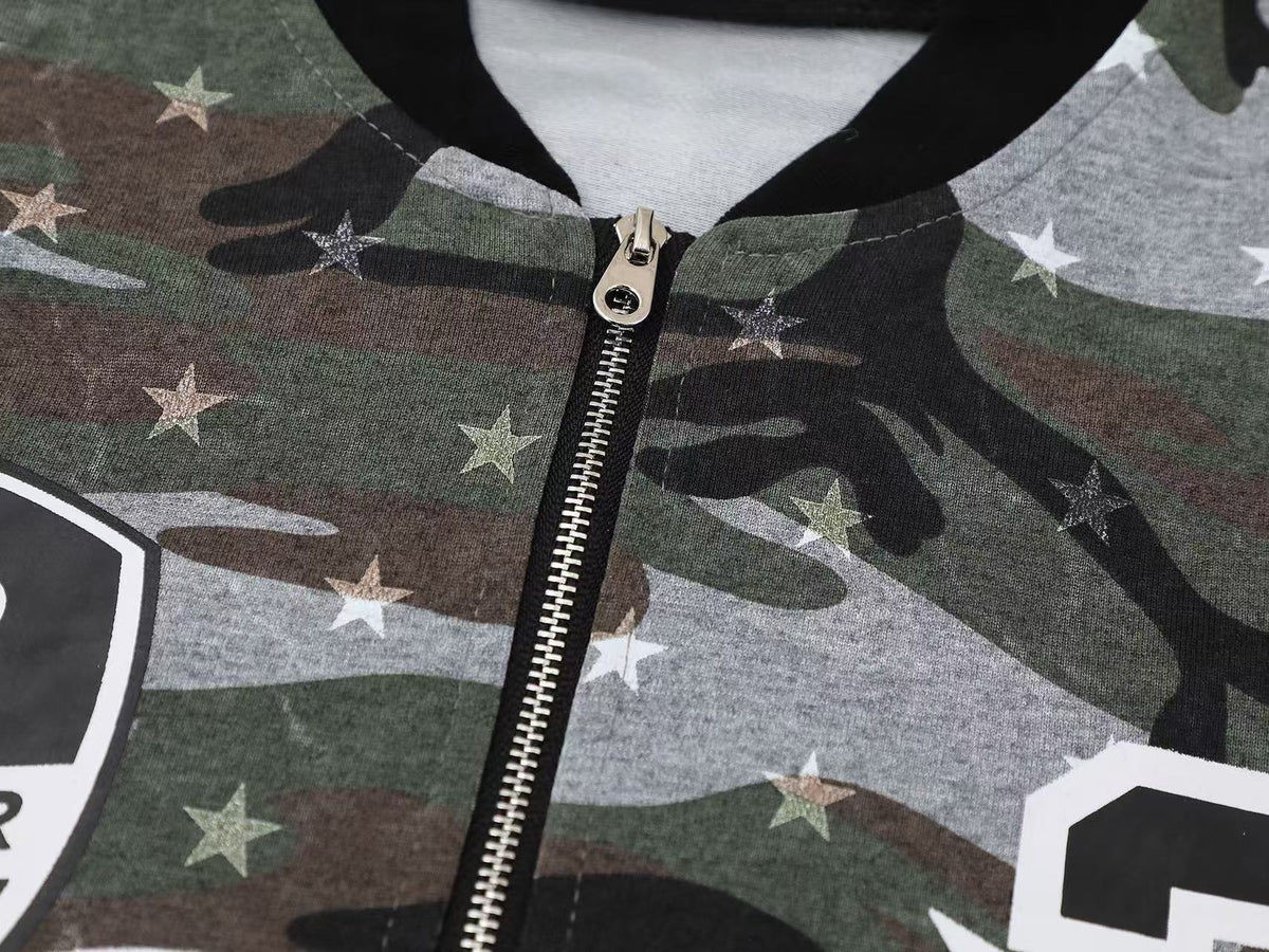 Madxmarx Camo Star Graphic Polo