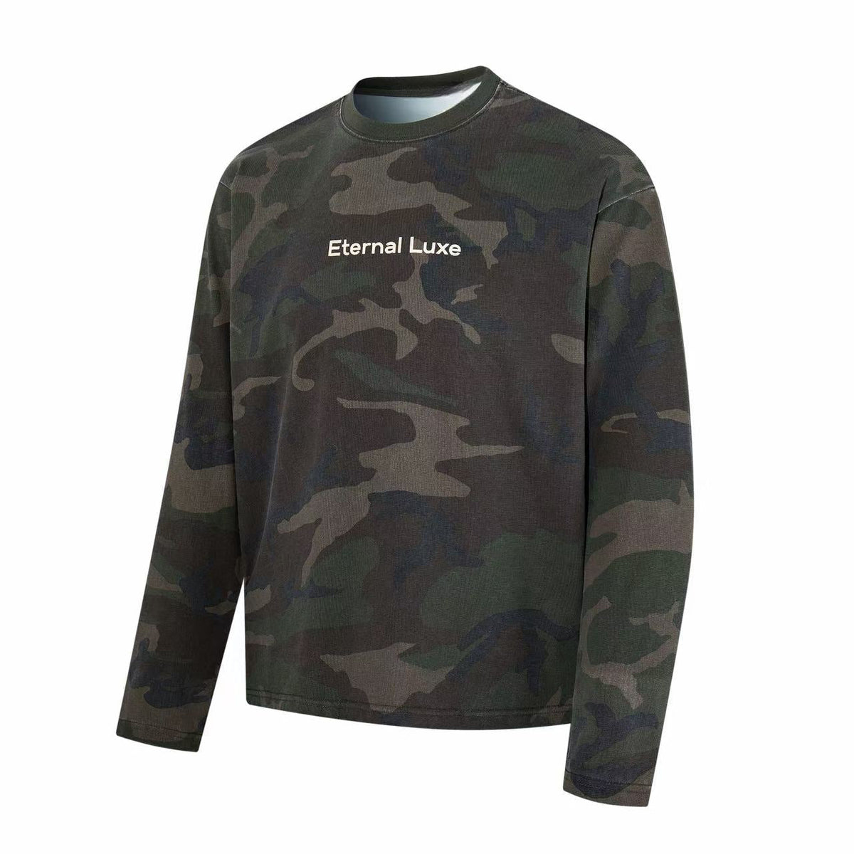 Madxmarx Camo Long Sleeve Tee