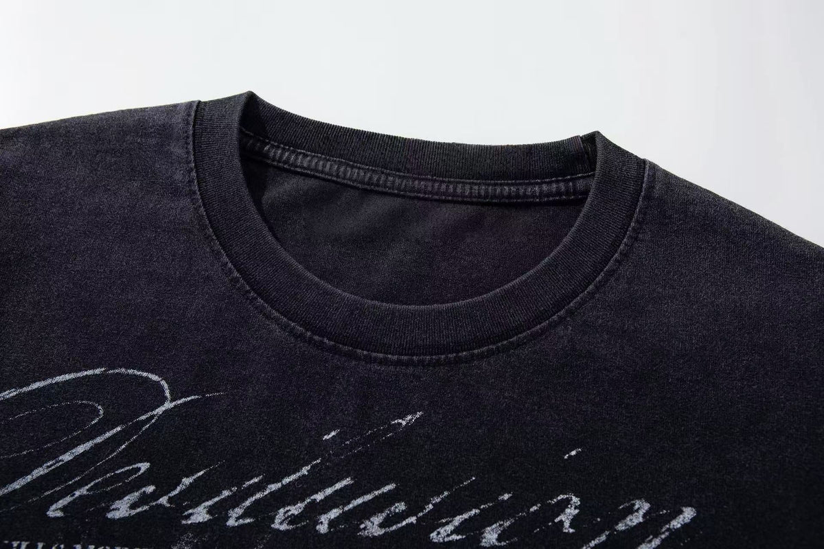 Madxmarx Washed Graphic Long Sleeve