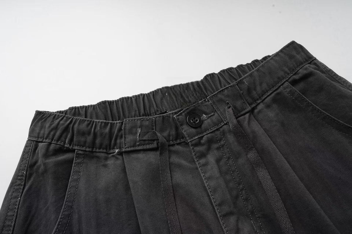 Madxmarx Washed Utility Wide-Leg Pants