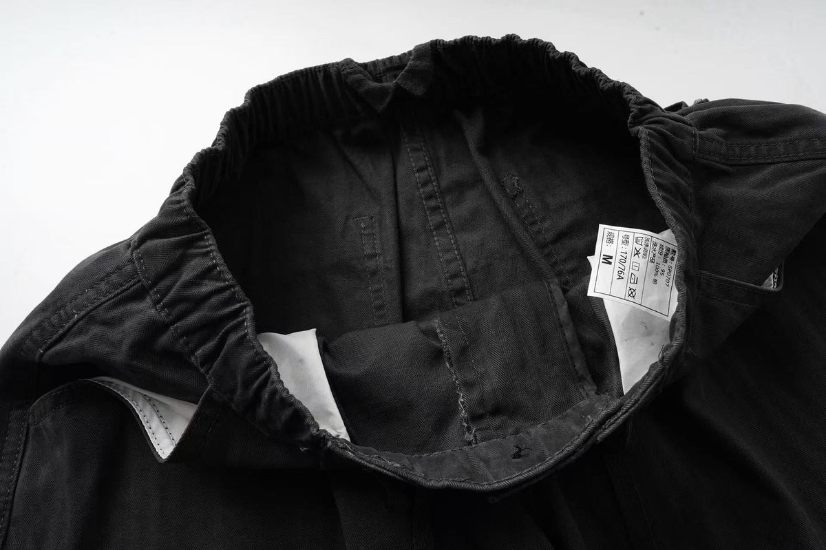 Madxmarx Washed Utility Wide-Leg Pants