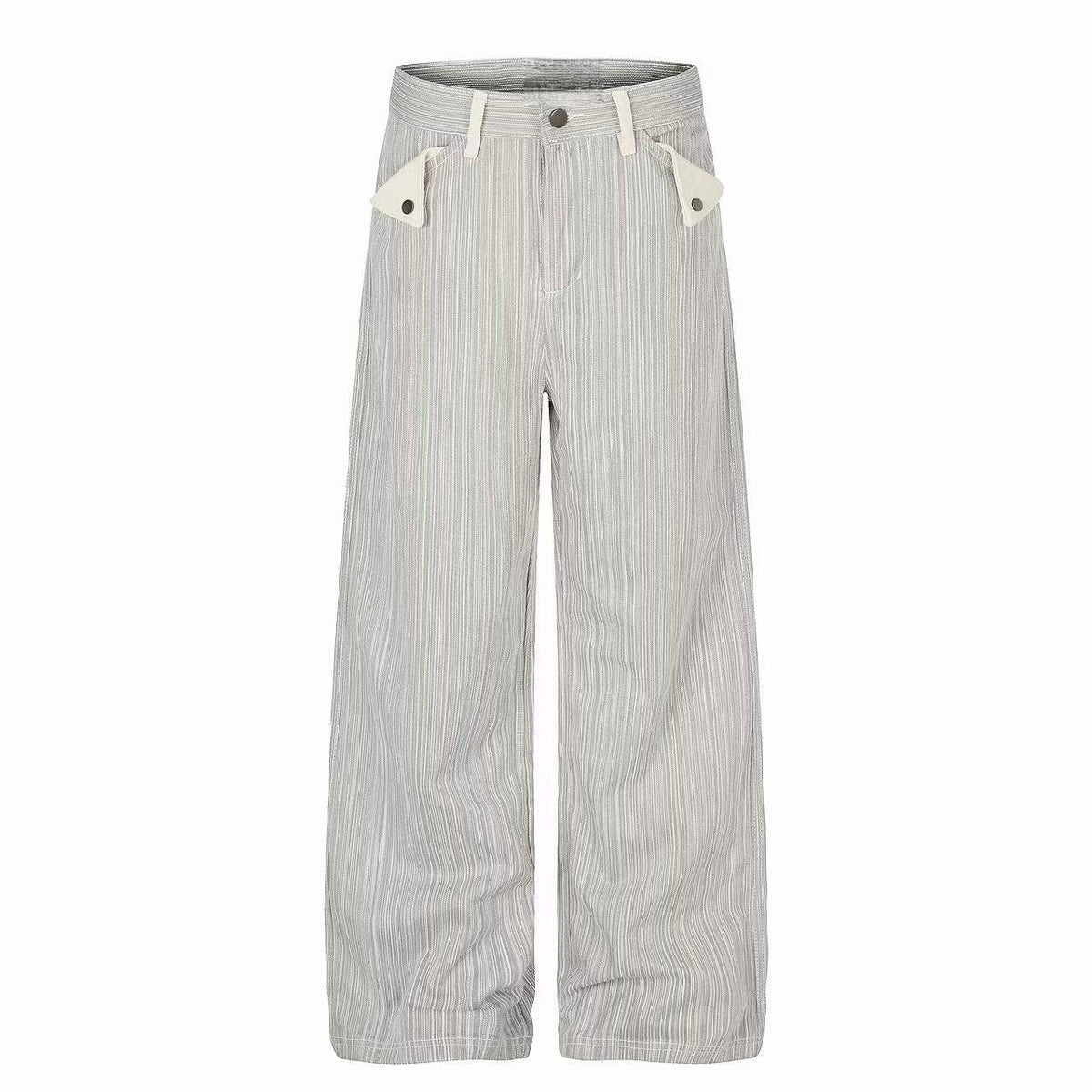 Madxmarx Pinstripe Wide-Leg Pants