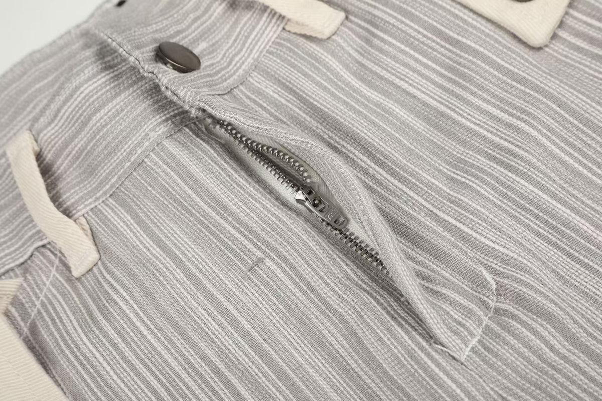 Madxmarx Pinstripe Wide-Leg Pants