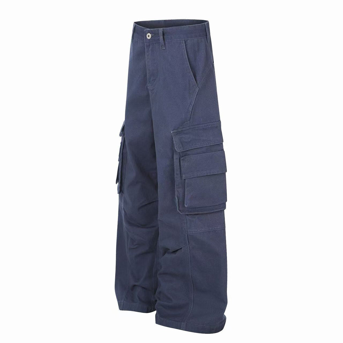 Madxmarx Washed Multi-Pocket Cargo Pants