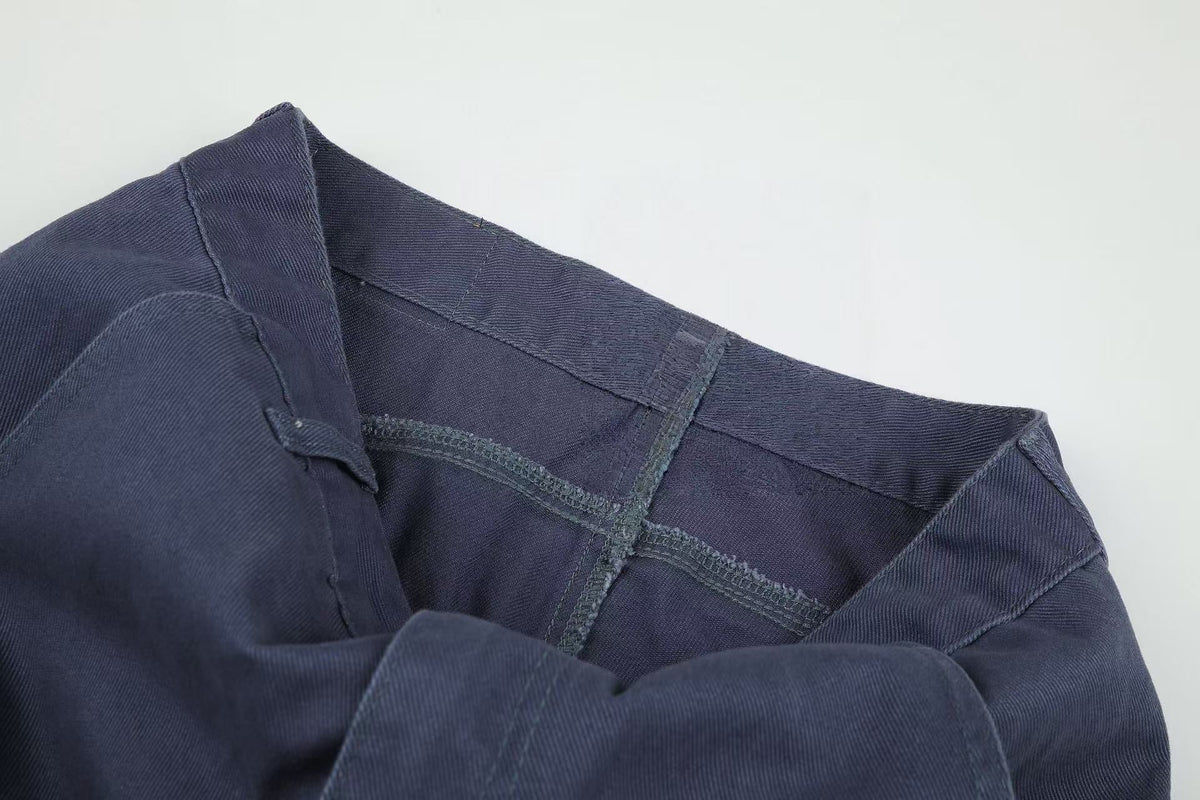Madxmarx Washed Multi-Pocket Cargo Pants