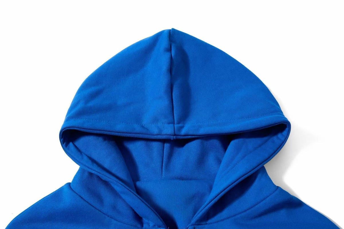 Madxmarx Horse Graphic Zip-Up Hoodie
