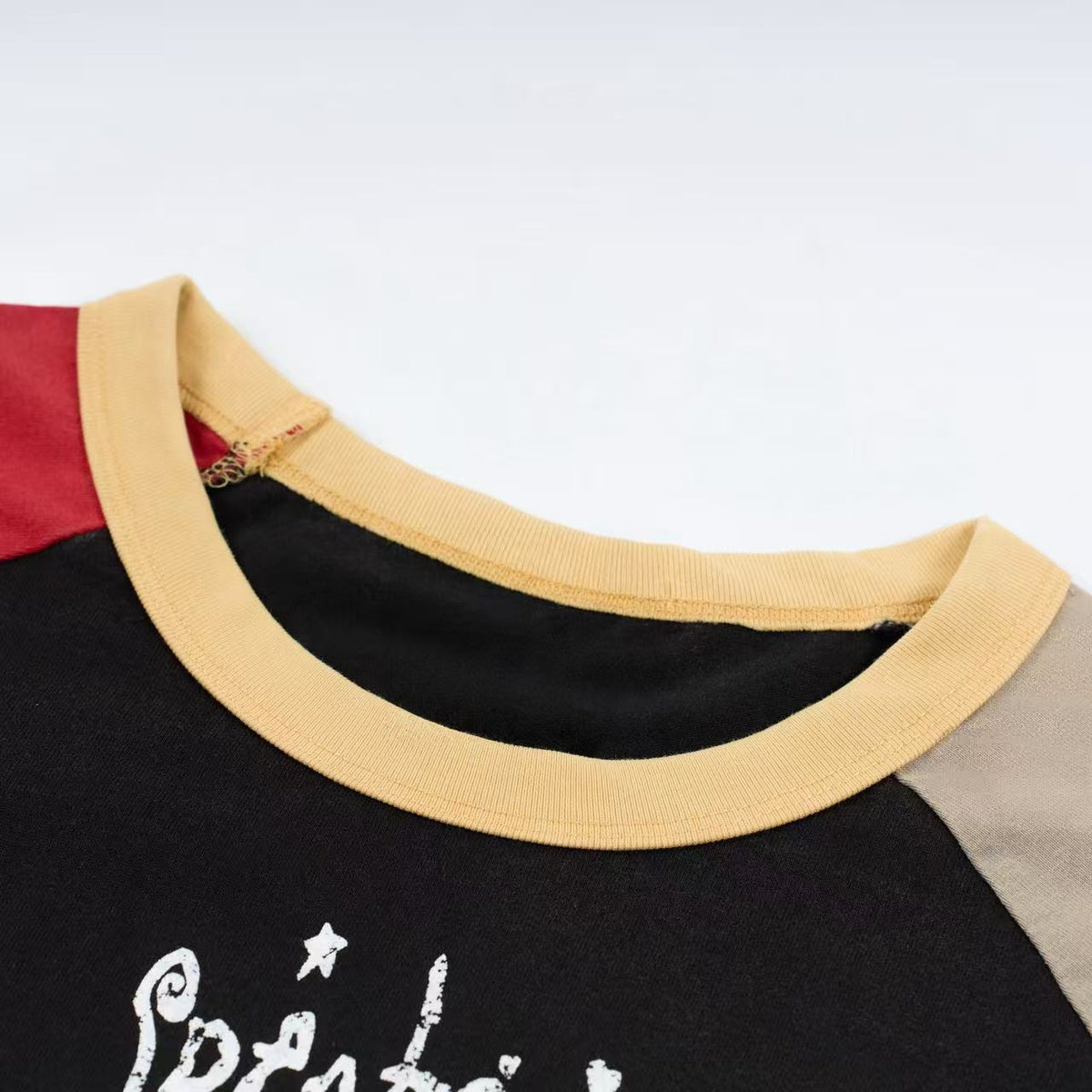 Madxmarx Spectra Vision Contrast Raglan Long Sleeve Tee