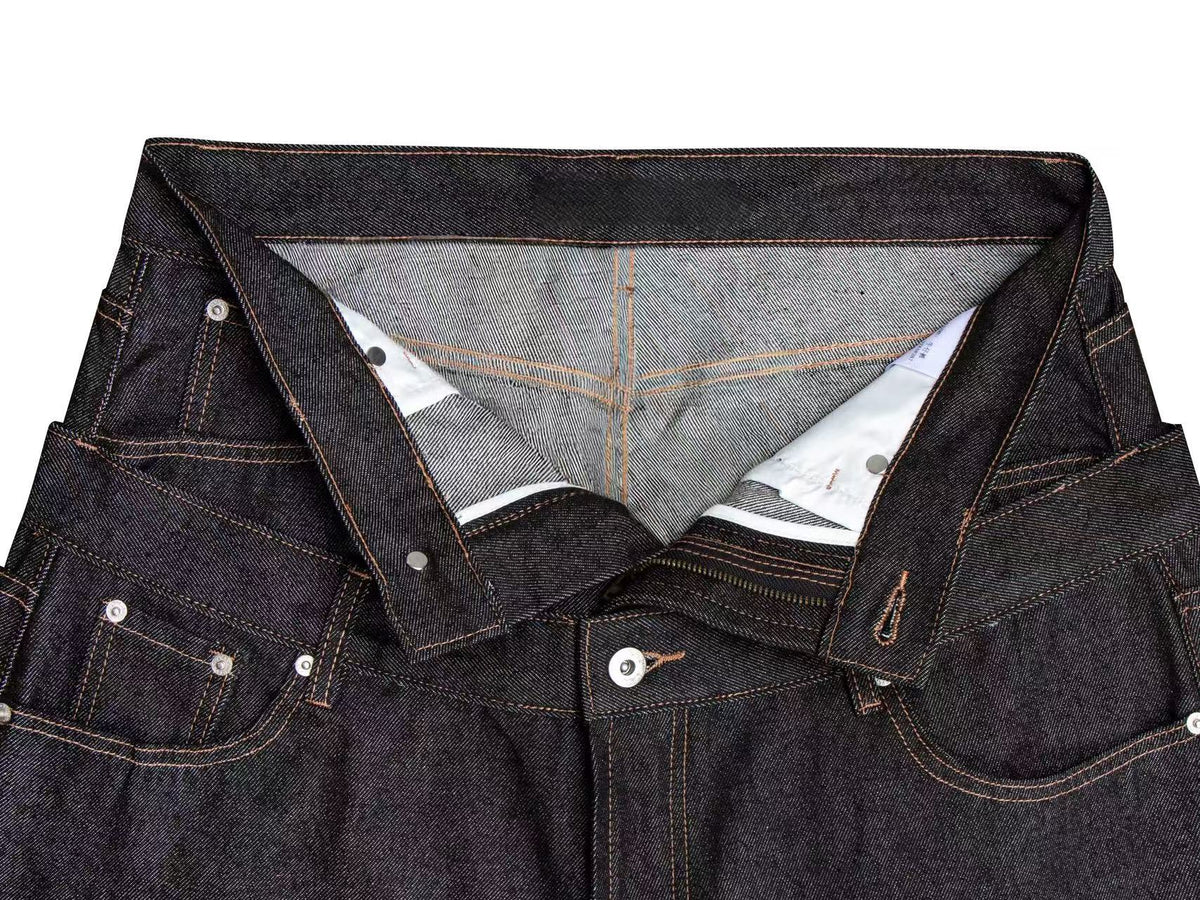 Madxmarx Double Waist Panel Wide-Leg Jeans