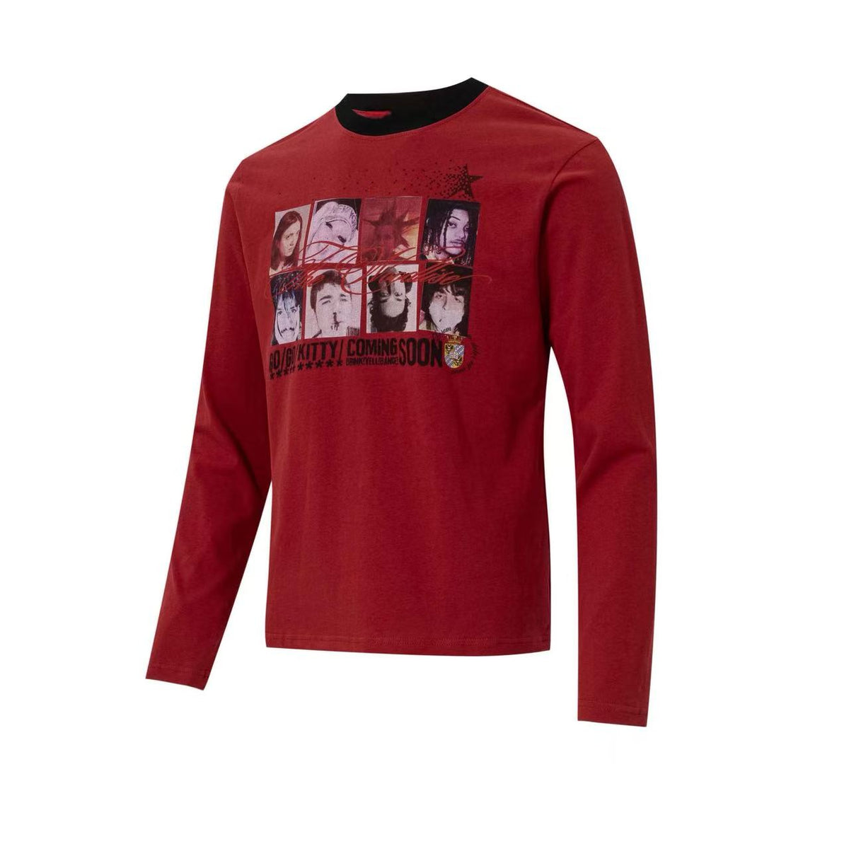 Madxmarx Vintage Portrait Graphic Long Sleeve Tee