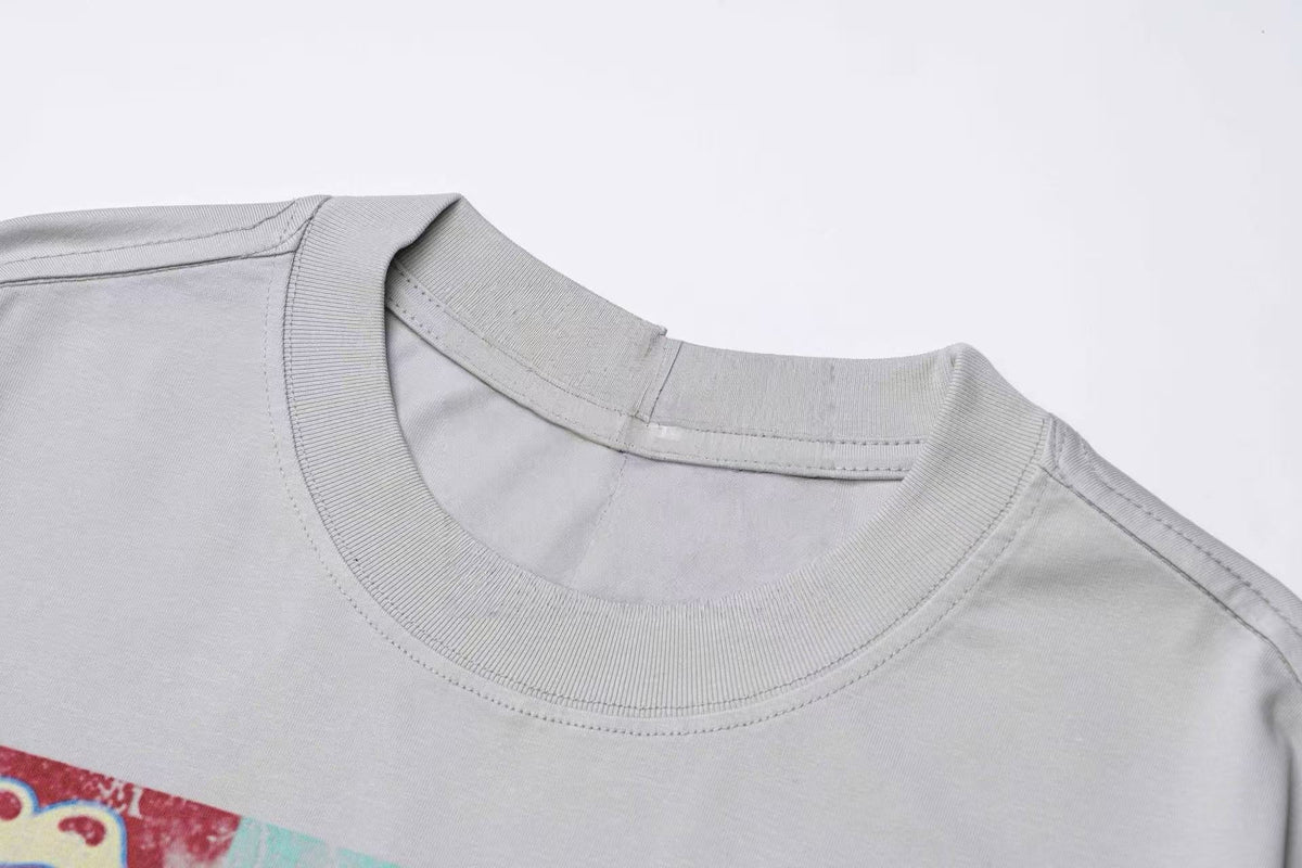 Madxmarx Pop Art Tongue Graphic Long Sleeve Tee