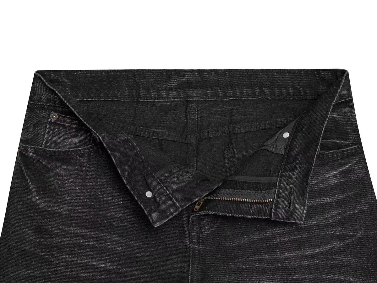 Madxmarx Washed Black Baggy Jeans