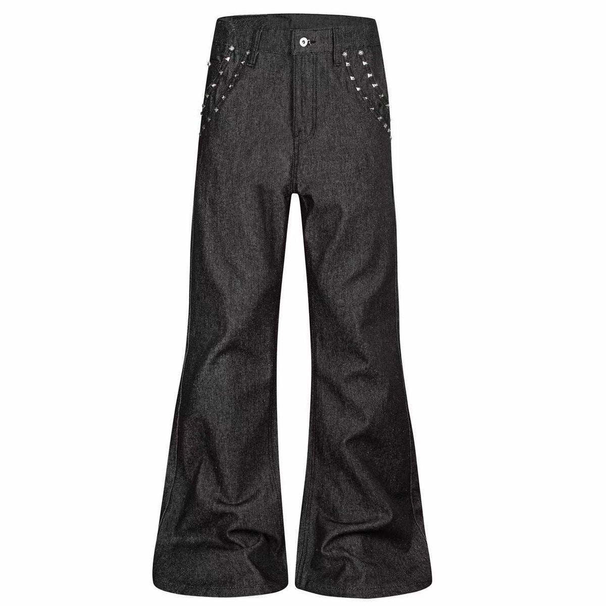 Madxmarx Studded Flared Jeans