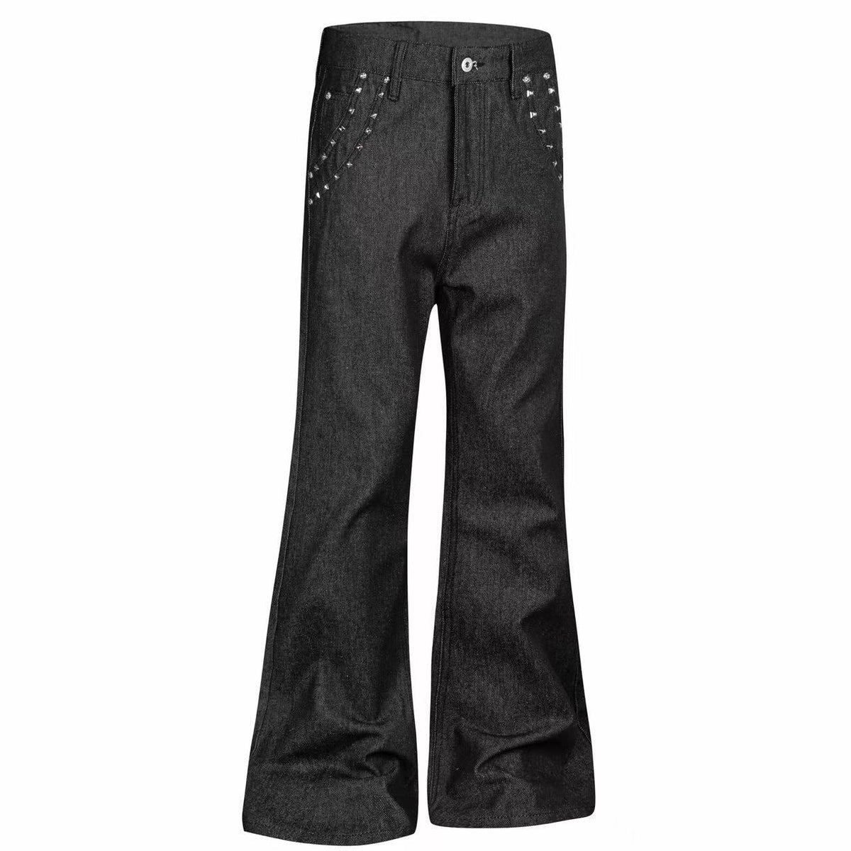 Madxmarx Studded Flared Jeans