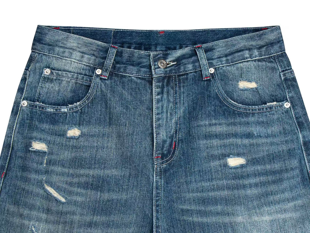 Madxmarx Vintage Ripped Baggy Jeans