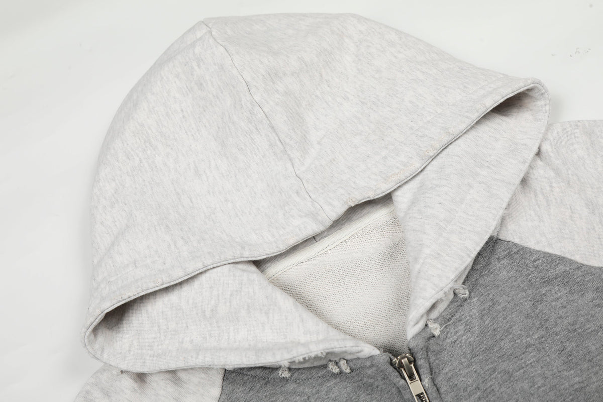 Madxmarx Graphic Zip-Up Hoodie