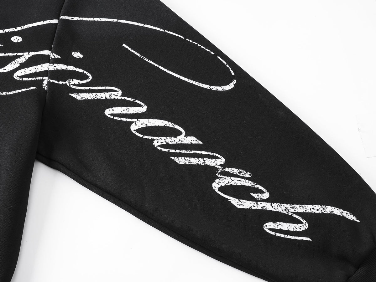 Madxmarx Full-Script Zip Hoodie