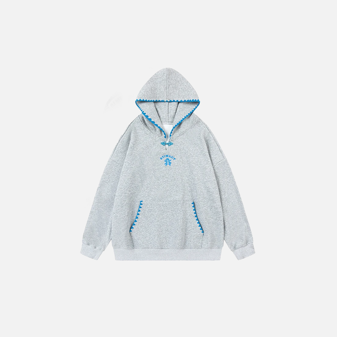 Cozy Oversize Solid Fleece Hoodie