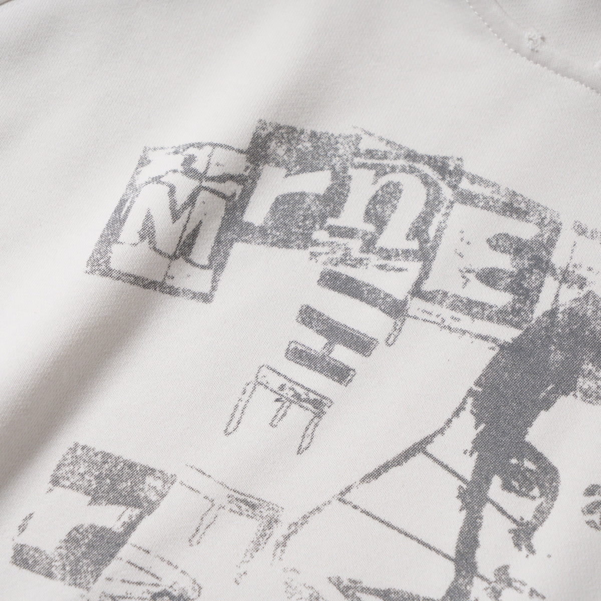 Madxmarx Portrait Graphic Pullover Hoodie