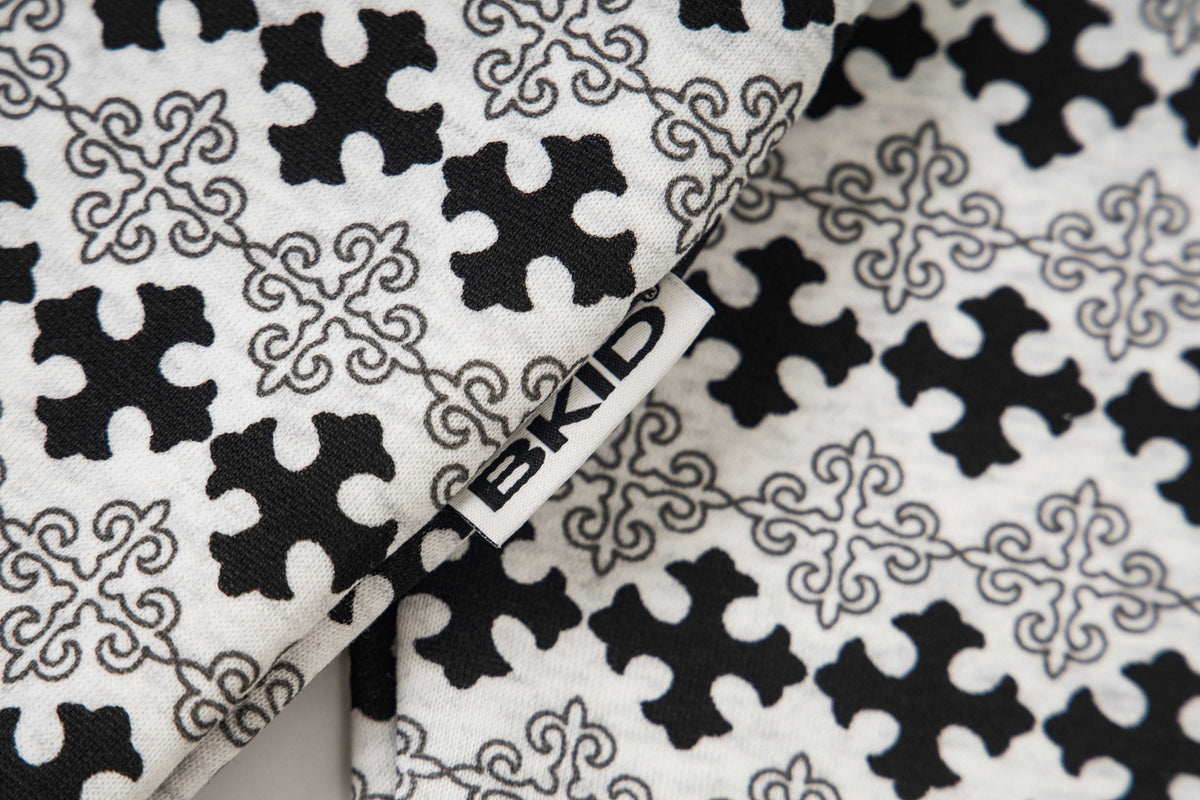 Madxmarx Gothic Pattern Full-Zip Hoodie