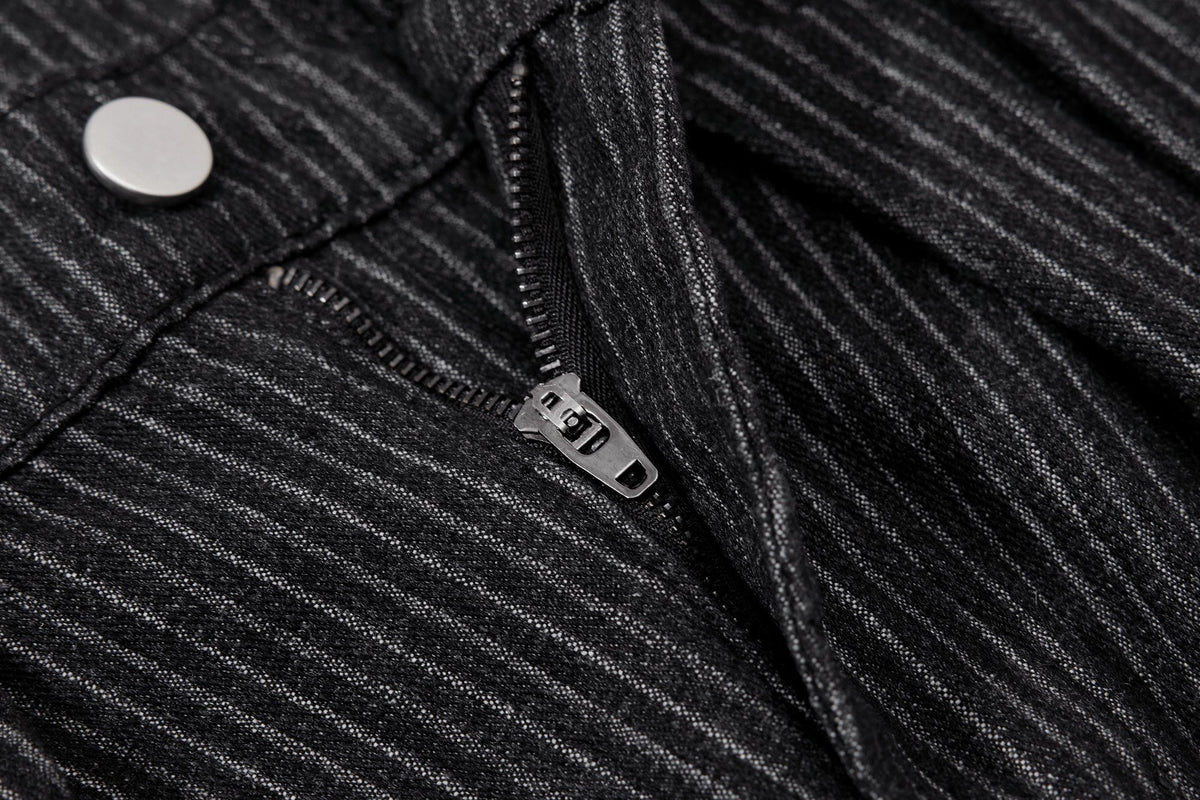 Pantalon à rayures style tonneau Madxmarx