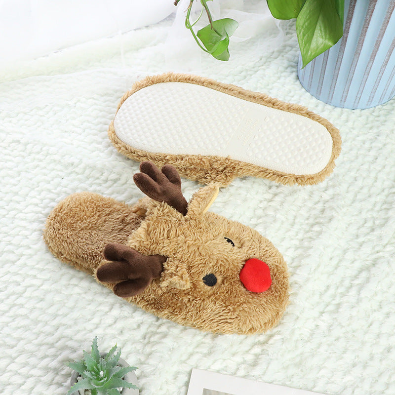 Pantuflas navideñas para el hogar