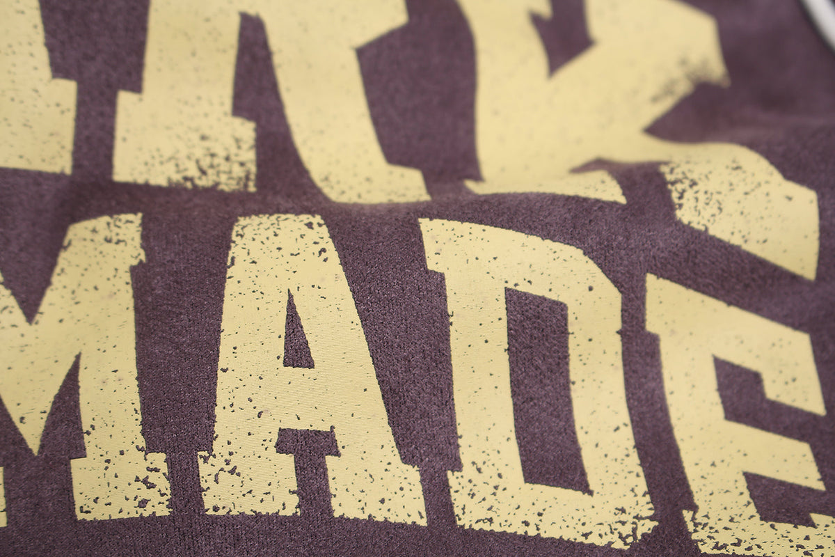 Madxmarx Suede Varsity Zip Hoodie