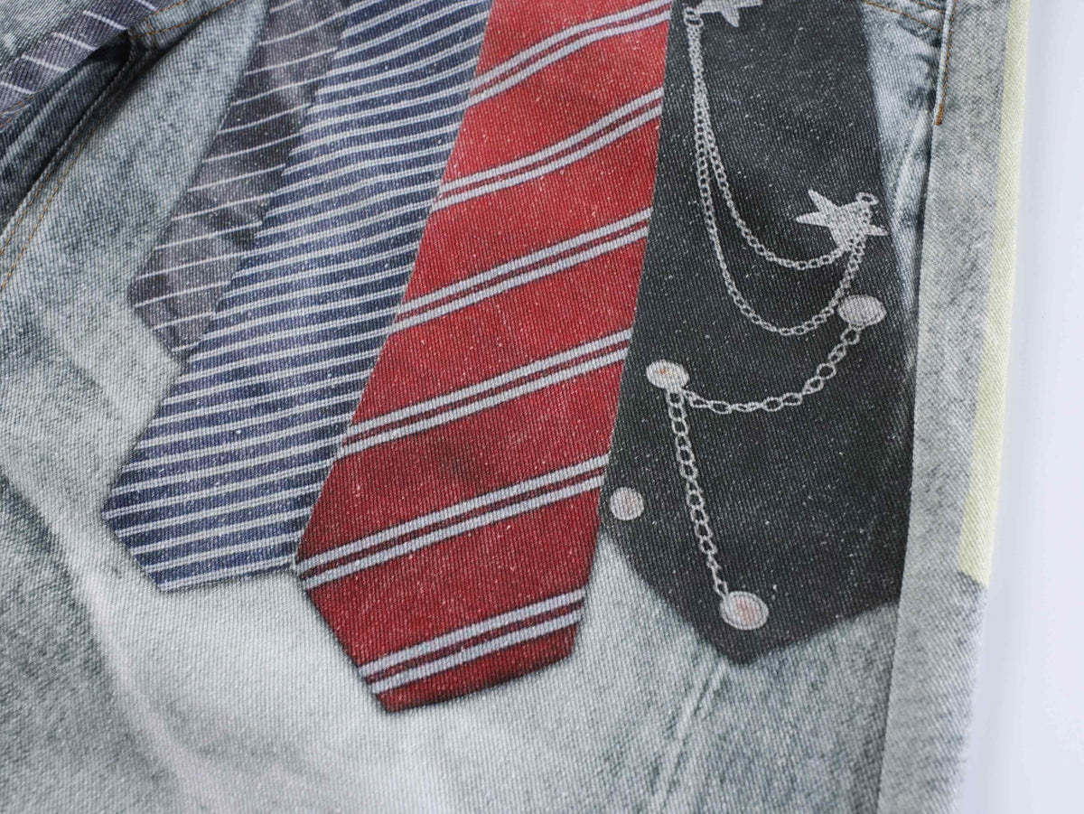 Madxmarx “Tie Riot Balloon Jeans”