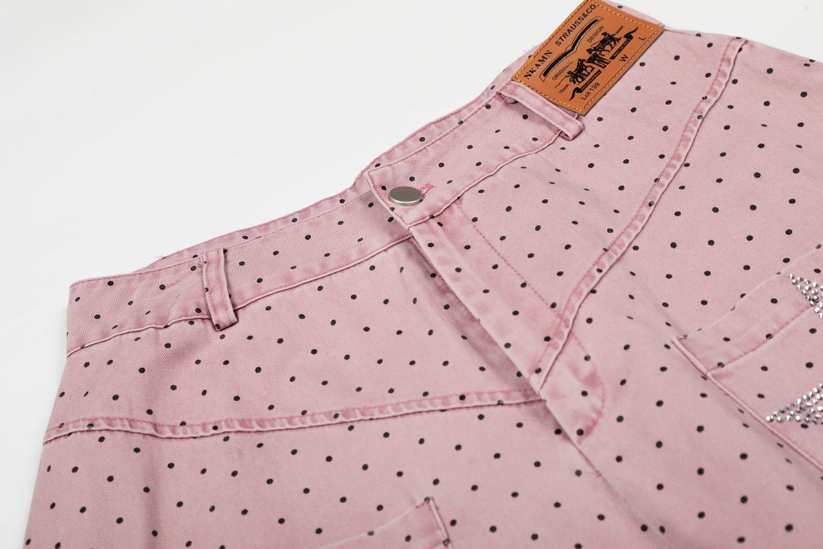 Madxmarx „Polka Star Wide-Leg Pants“