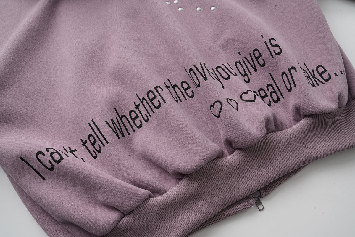 Madxmarx Graphic Zip Hoodie