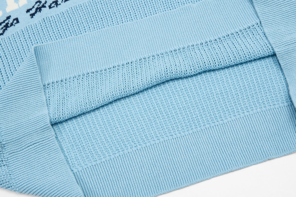 Madxmarx “Varsity Knit Polo”