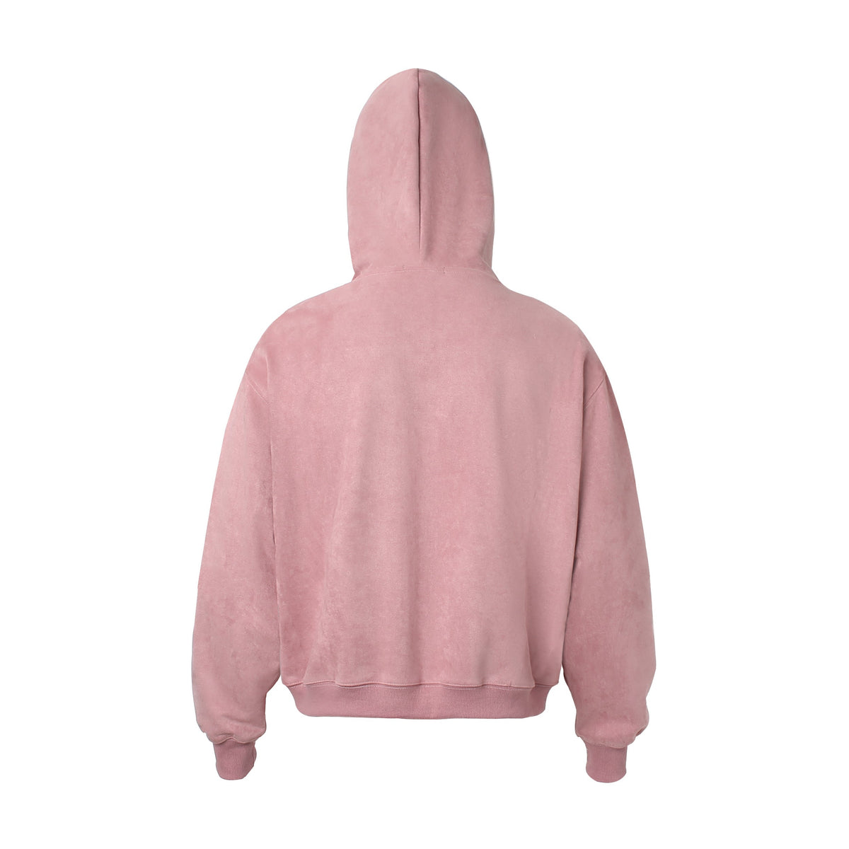 Madxmarx Suede Graphic Zip-Hoodie