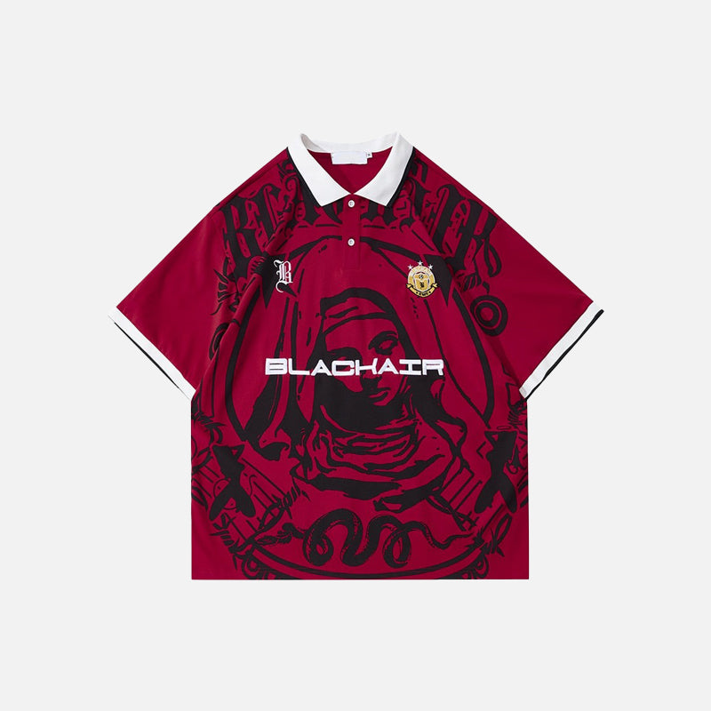 Virgin Mary Soccer T-shirt