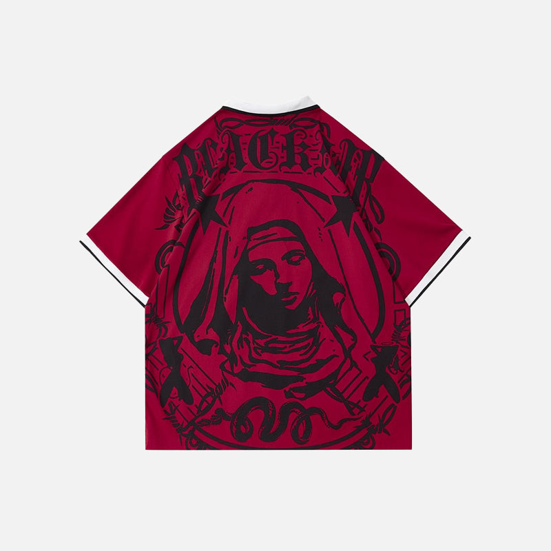 Virgin Mary Soccer T-shirt