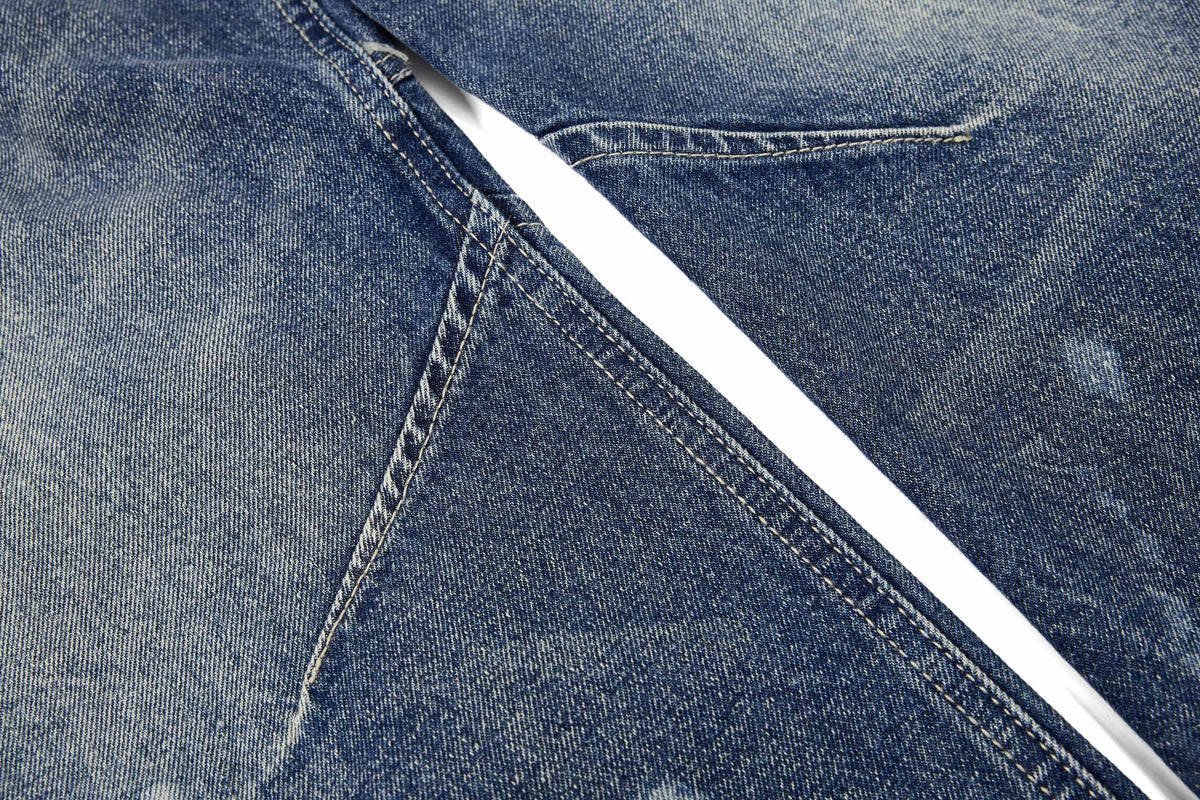 Madxmarx “Grommet Washed Balloon Jeans