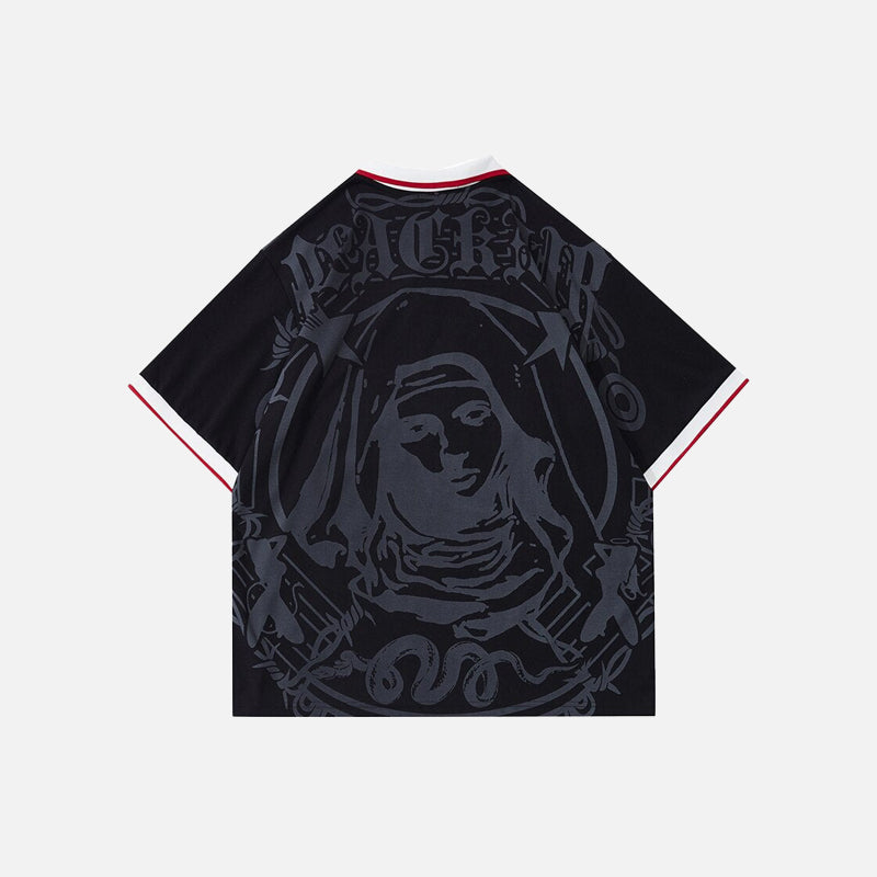 Virgin Mary Soccer T-shirt