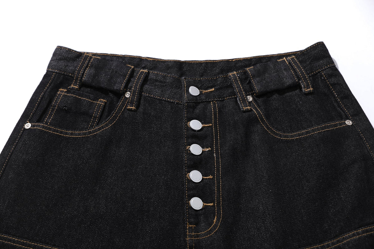 Pantalon de travail en jean multi-poches Madxmarx